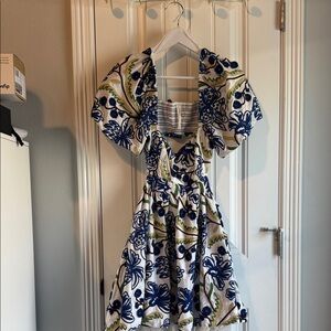 Anthropologie Puff Sleeve Dress